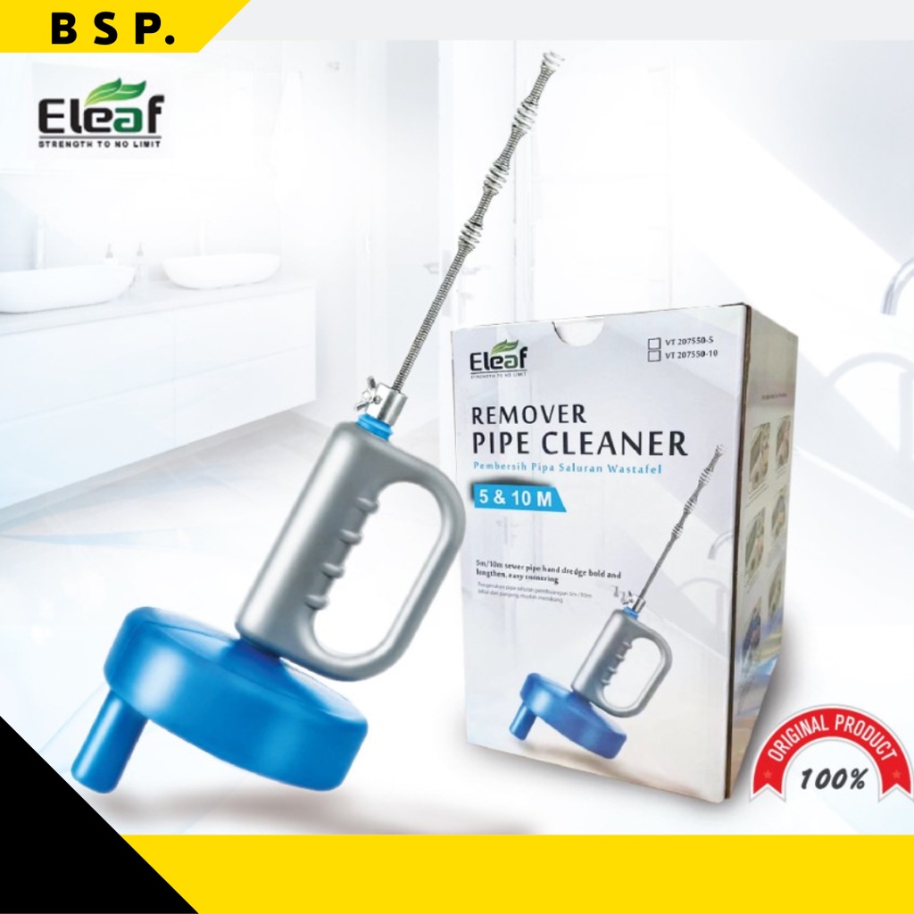 Premium (Mount) ELEAF Pembersih Saluran Pipa Air / Pipe Tersumbat mampet - REMOVER PIPE CLEANER