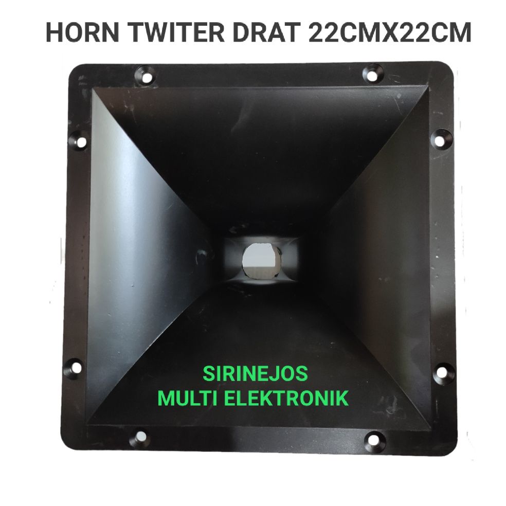 horn corong twiter model drat 22cm x 22cm