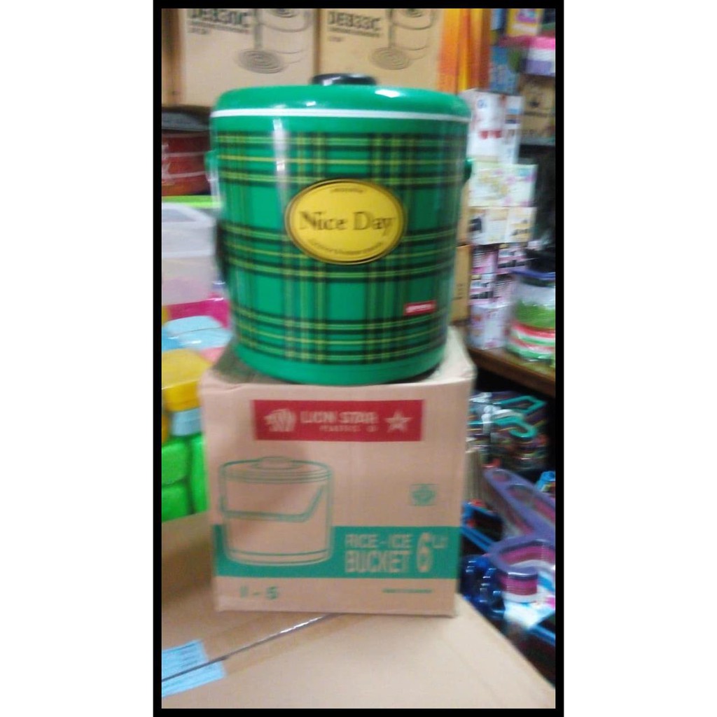 PROMO RICE BUCKET / TERMOS NASI / ES LION STAR 6 LITER