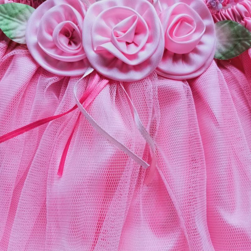 A8 dress pesta anak / gaun anak bayi / baju pesta anak 6 - 12 bulan-2
