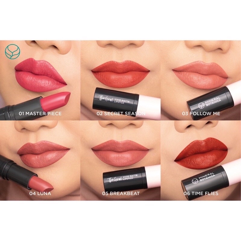 Mineral Botanica The Grail Vivid Matte Lipstick