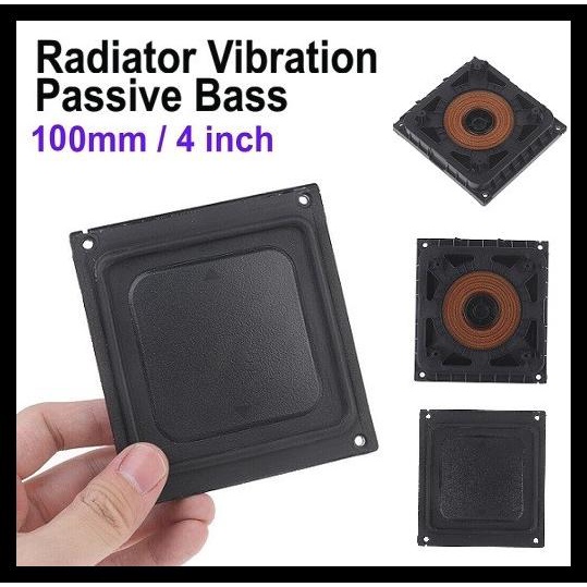 Bass Passive Radiator 4 Inch Penambah Speaker Bluetooth Frekuensi Low Kode 798