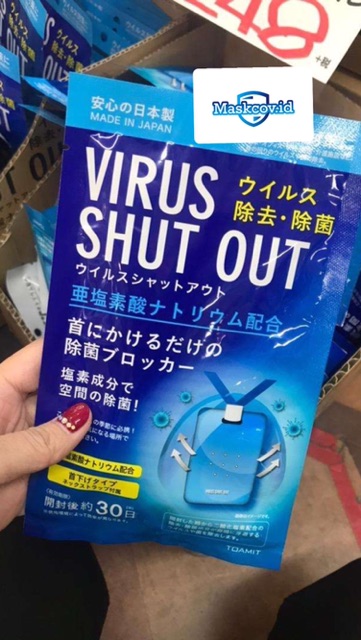 Virus Shout Out. READY STOCK, NO PO PHP. kalung anti virus. TERMURAH, kalung sanitizer. Original.-2