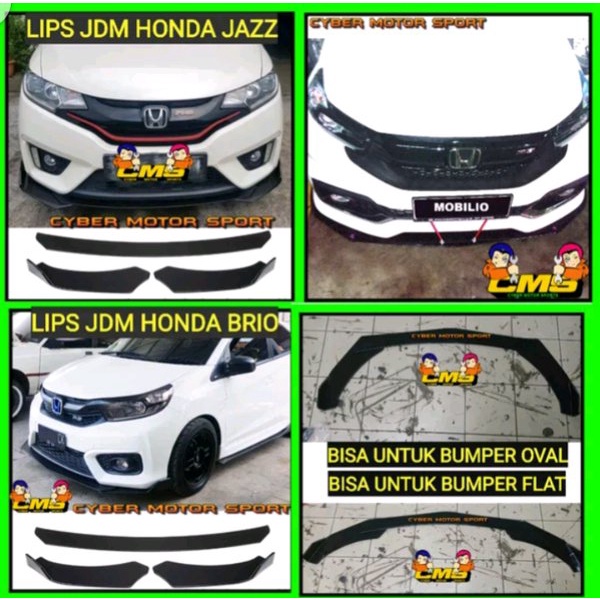 lips bumper ferio. winglet ferio spoiler bumper mobil universal.