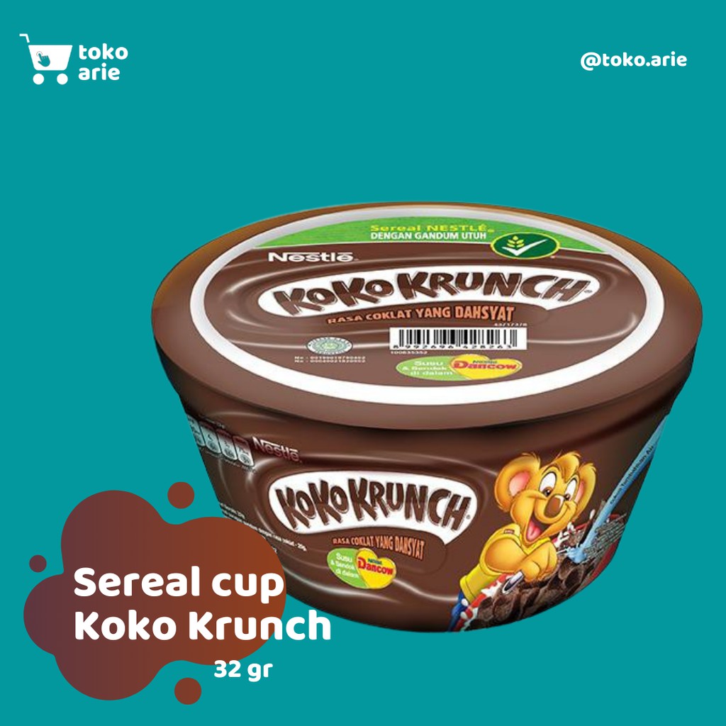 

NESTLE SEREAL CUP KOKO CRUNCH / MILO / HONEY STARS PAS UNTUK SARAPAN