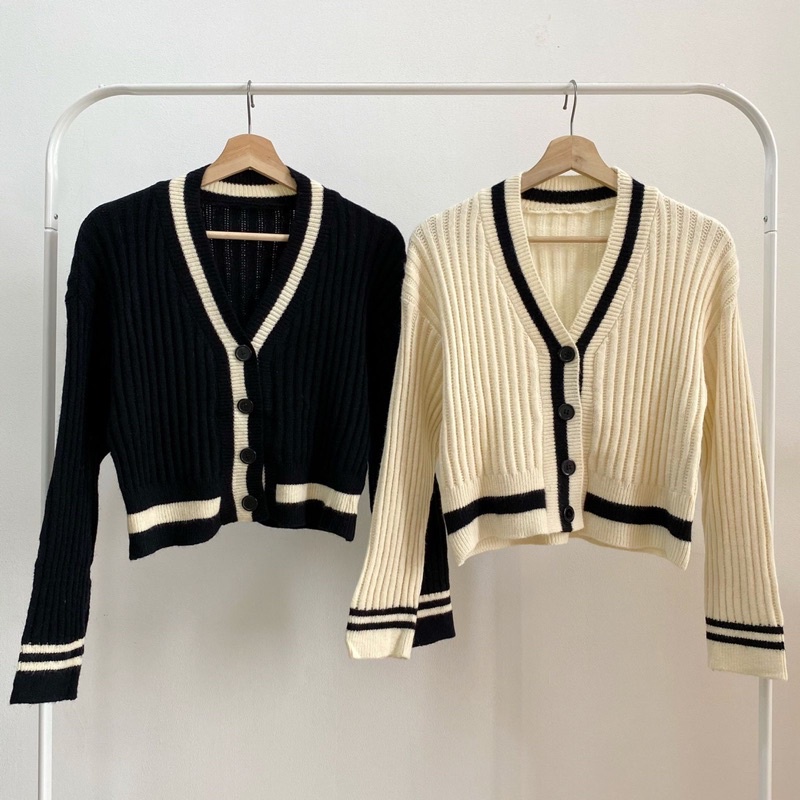 Knit Cardigan import korea blazer rajut jaket rajut cardigan bangkok cardigan korea baju cewek premi