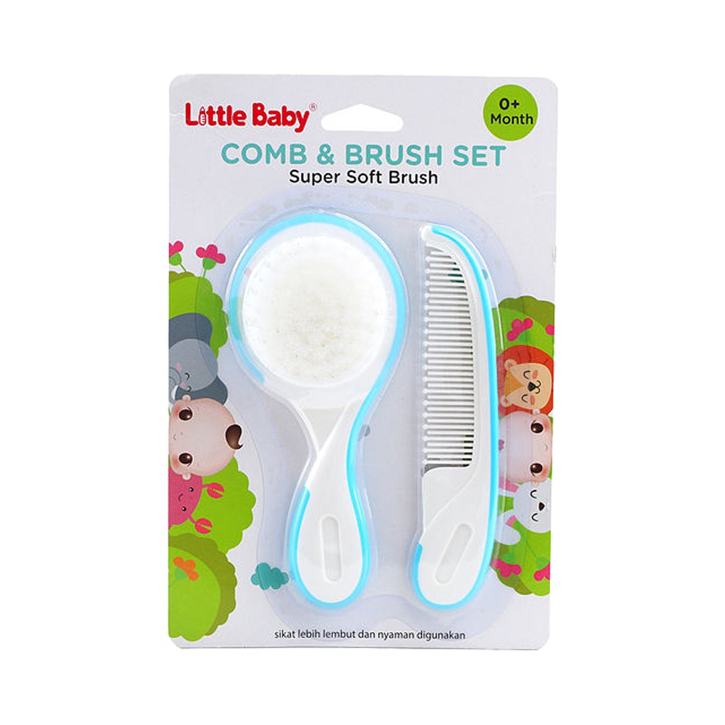 Little Baby Comb &amp; Brush Set Sisir Bayi CB818