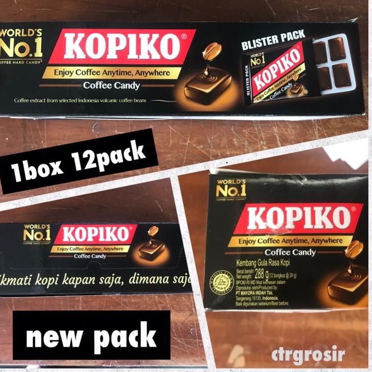 

2020 Shopee Kopiko Coffee Candy Blister Pack (NEW BOX) / kopiko candy kdrama / kopiko candy korean d