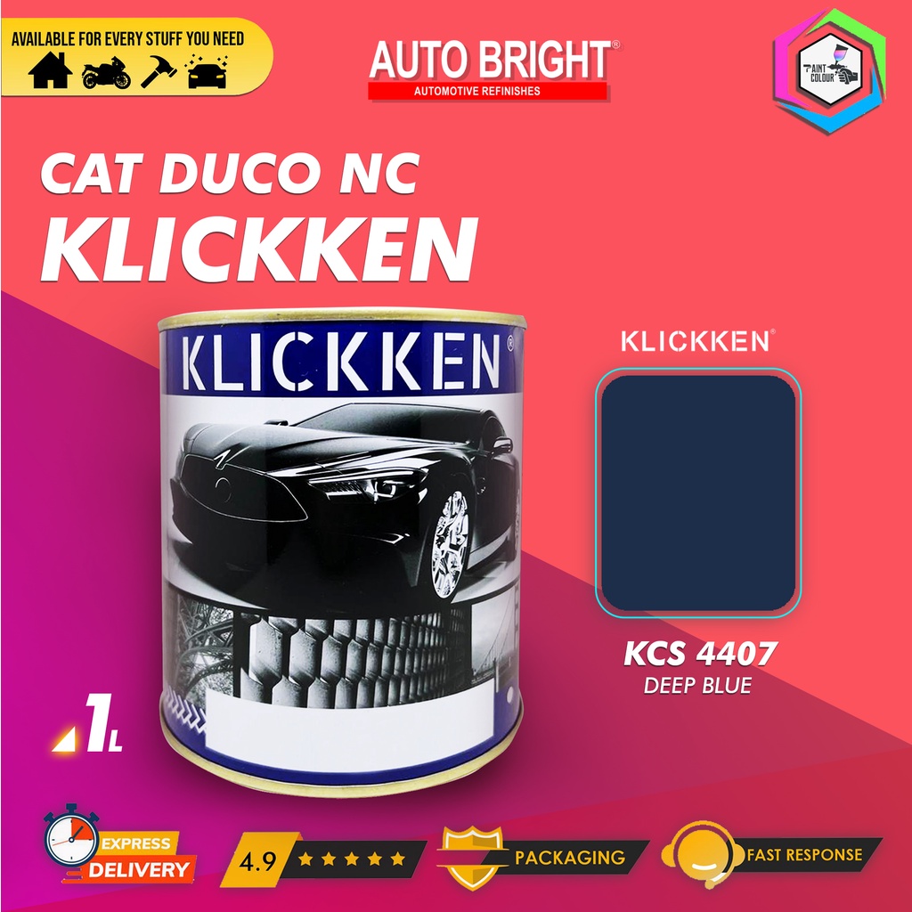 Cat Klickken Automotive Refinishes - Deep Blue KCS 4407