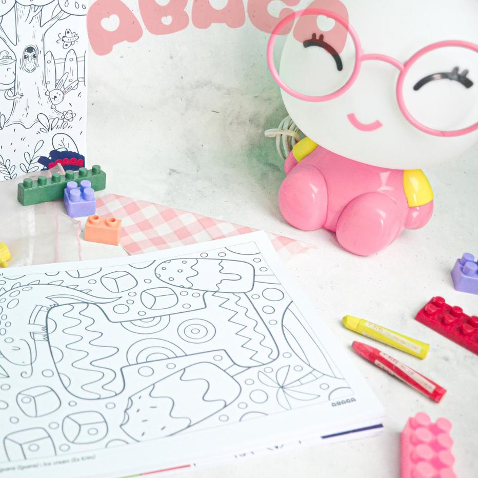 

Product Terlaris|SQ24|100Tema Gambar Mewarnai Anak, Isi Waktu Luang Usir Bosan, Puas - 100Days Coloring Book Art Hobby