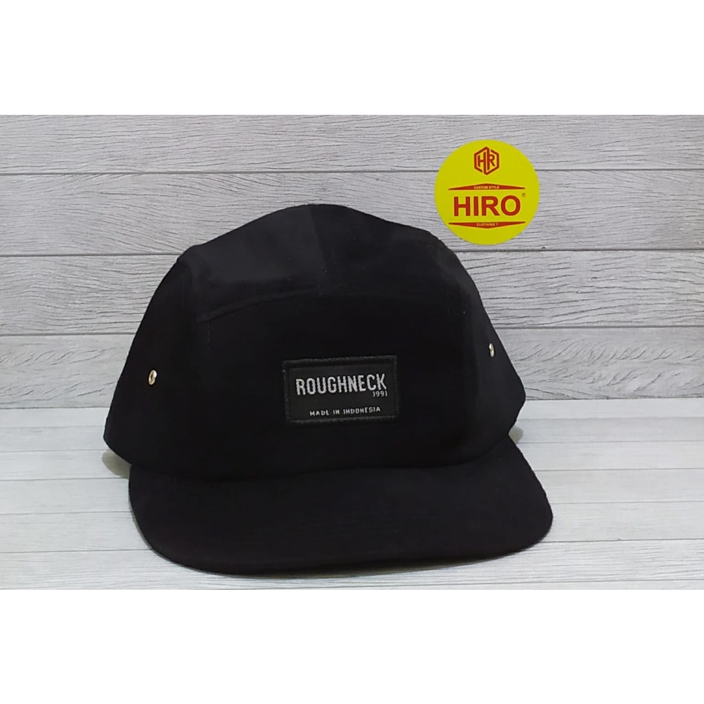 [COD]Topi Distro Pria/Topi Snapback Bordir RUGNECK Lima Panel New Model/Topi Keren