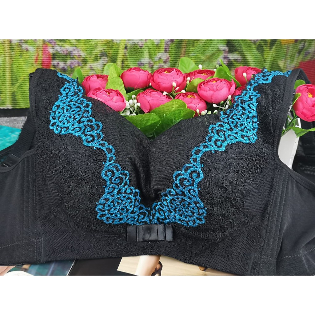 bra wanita 6340 import ADA kawat busa sedang kain lembut CUP -C (PROMO BELI 4 FREE MASKER)