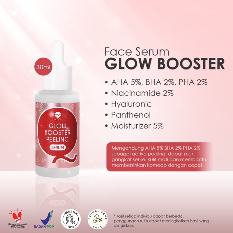 Grosir pipiqiu peeling serum glow booster30ml