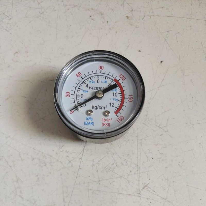 pressure gauge drat tengah / meteran compresor drat tengah