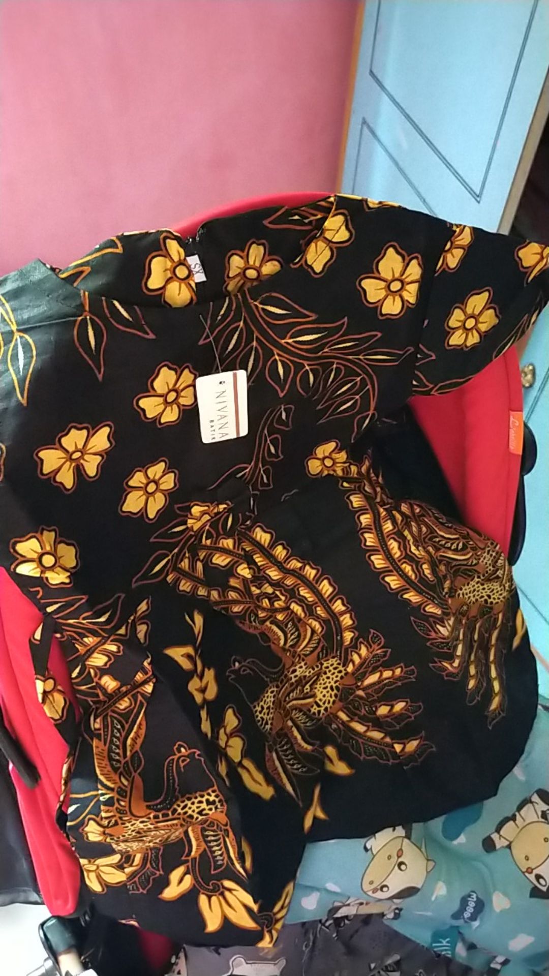Nivana Batik Dress Anak Cewek Perempuan 1 - 7 Tahun