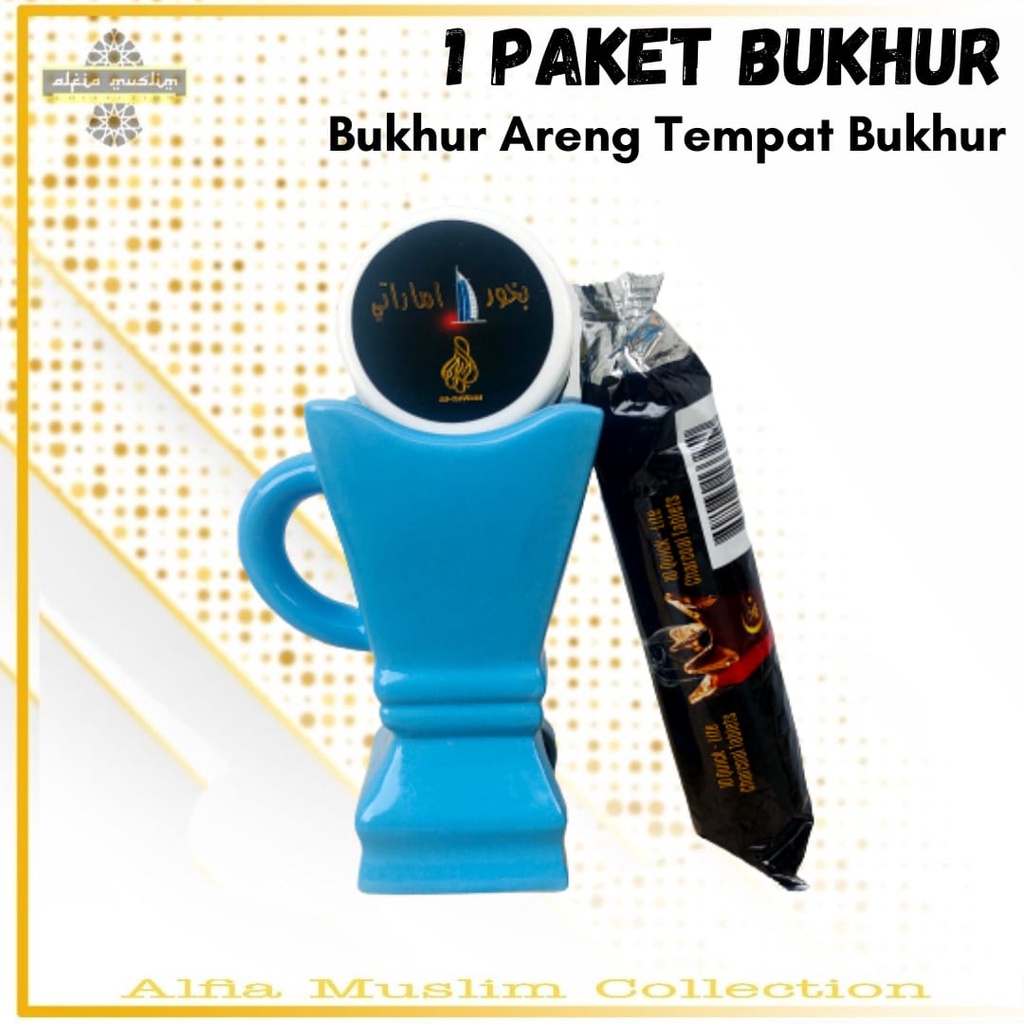 Buhur Ar - Rayhan 1 Paket Buhur Arang Dan Prapen