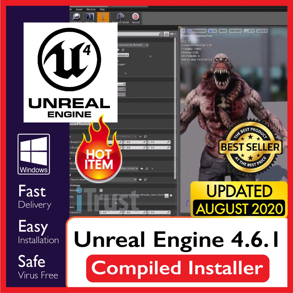 

Unrl Engn 4.6.1 Cmpld Instllr [WINDOWS x64][100% Wrkng][LIFETIME INSTALLER] - Dgtl Dwnld