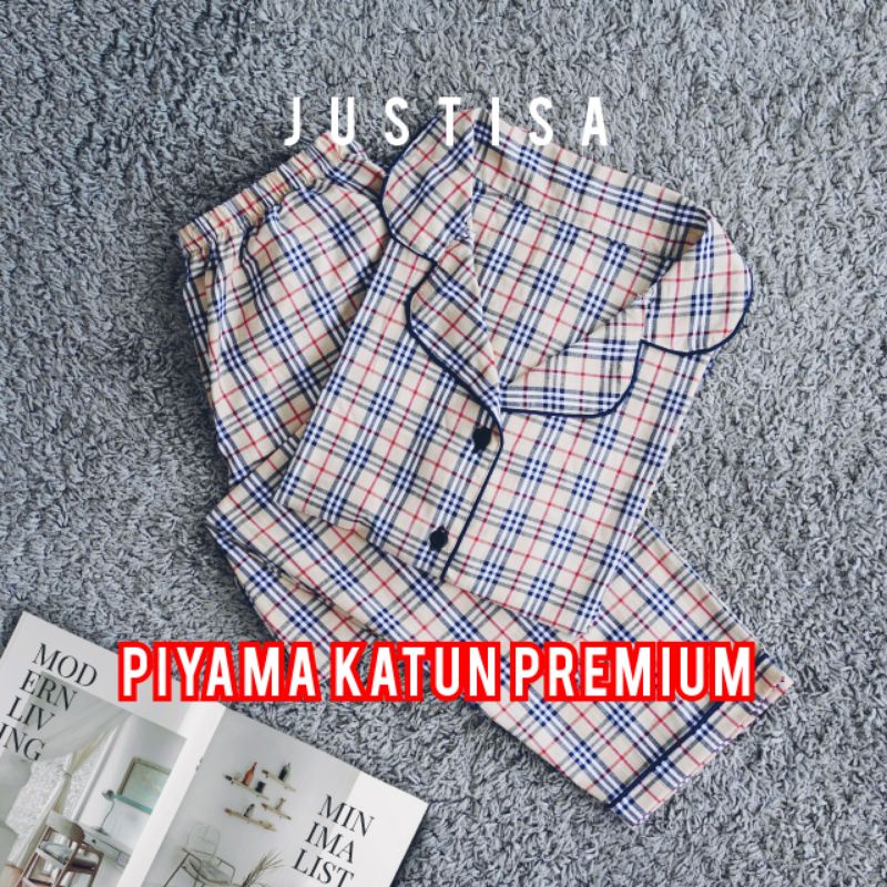 PROMO!!BAJU TIDUR PIYAMA SETELAN CELANA PANJANG CELANA PENDEK