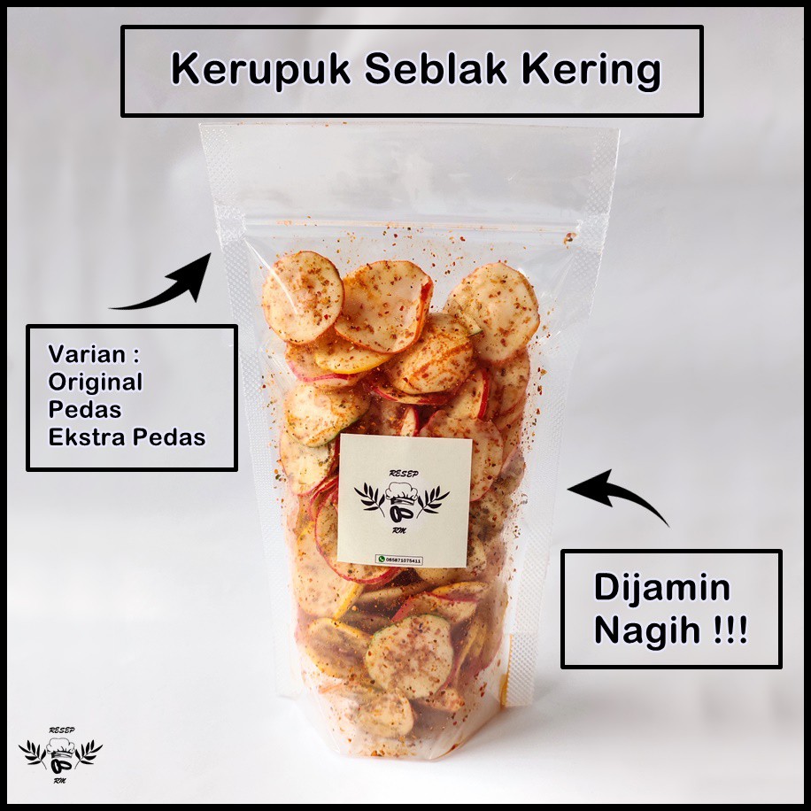 

Kerupuk Seblak - Kerupuk Seblak Pedas - Makanan Ringan