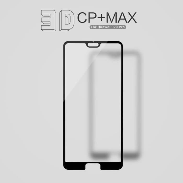 Tempered Glass For Huawei P20 Nillkin 3d Cp Max Full Cover Tempered Glass For Huaweo P20 Pro Shopee Indonesia