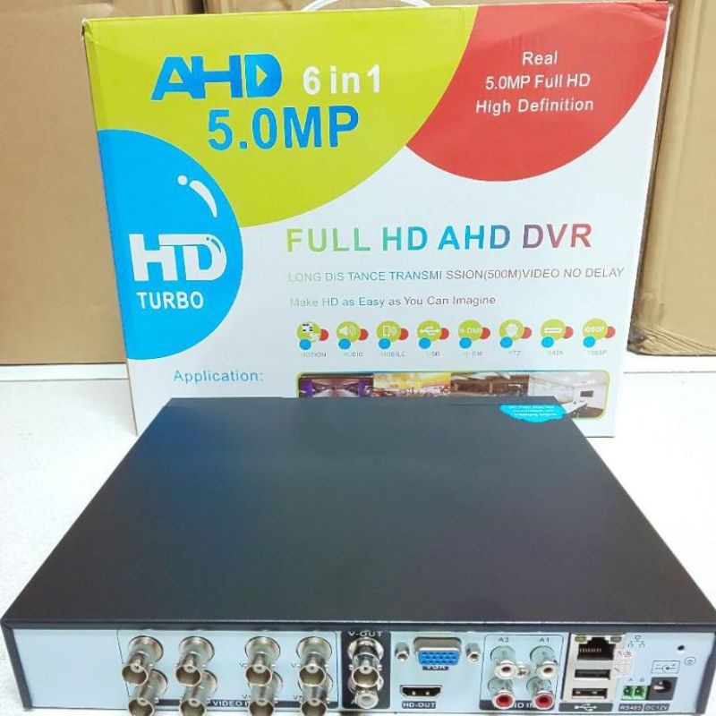DVR 8 CHANNEL XMEYE 5MP SMART ULTRA HD 4K 2560P HYBRID 6 IN 1
