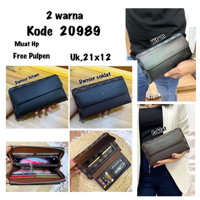 CLUTCH MB MONTBLACK 20989 FREE DUSTBAG UK 22X12 CM IMPORT