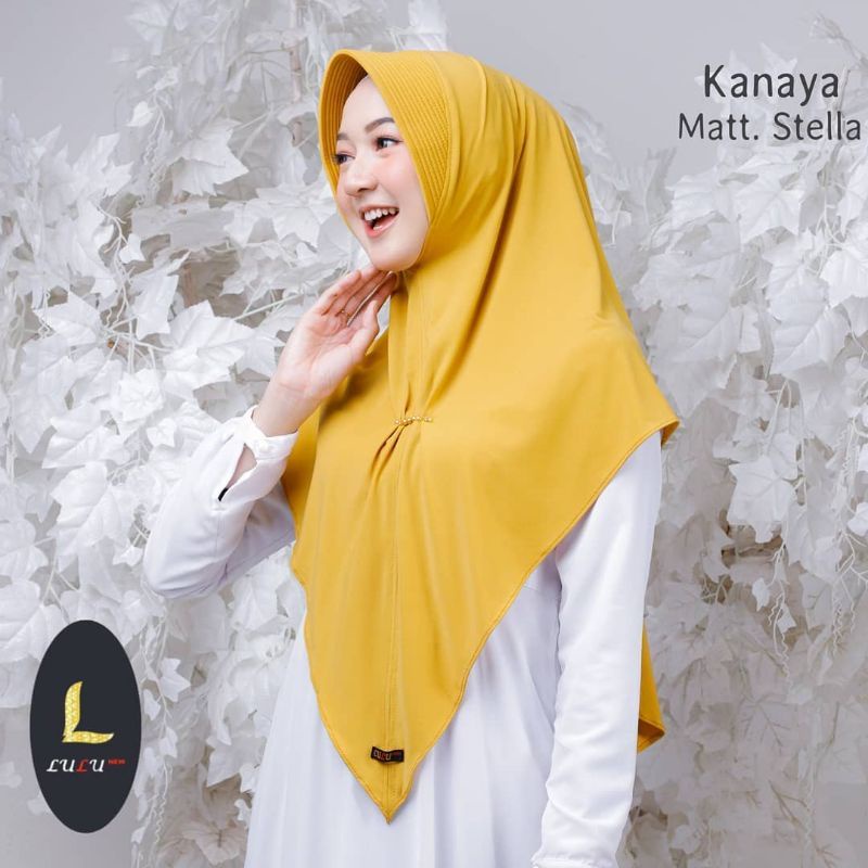 Lulu Hijab Jilbab Instan Jilbab Lulu Kanaya Jersey Stella