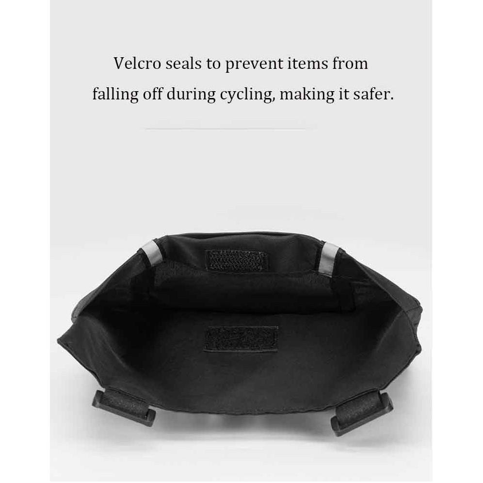 ROCKBROS D48 -Bicycle Storage Bag - 5L Capacity with Reflective Strip - Tas Sepeda 5L dari ROCKBROS