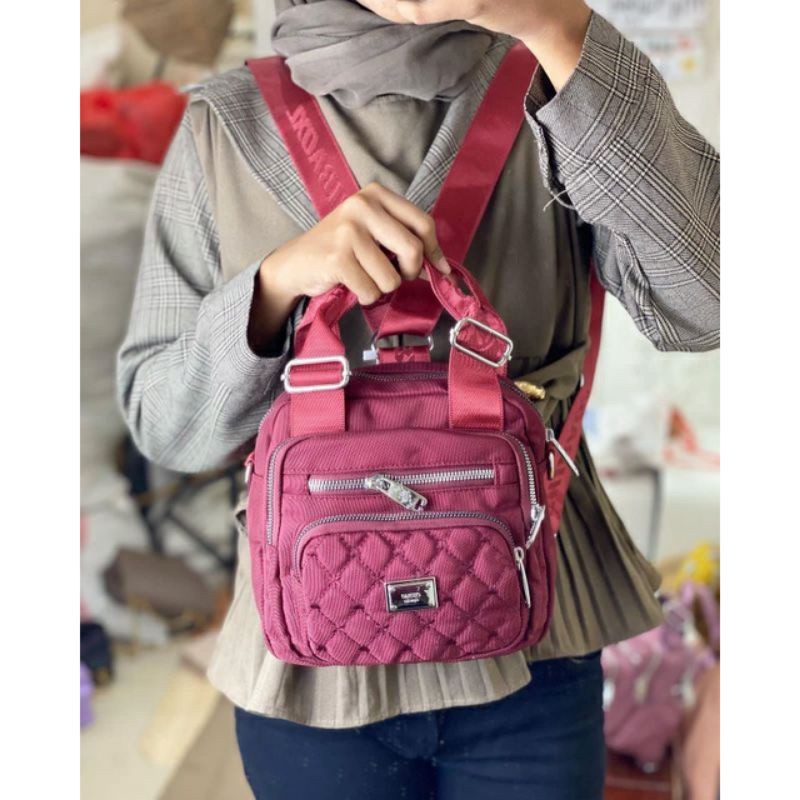 Tas Multifungsi Wanita Tas Chibao Multifungsi kode 1813s-22. Tas Chibao Kanvas Terbaru Best Seller!!