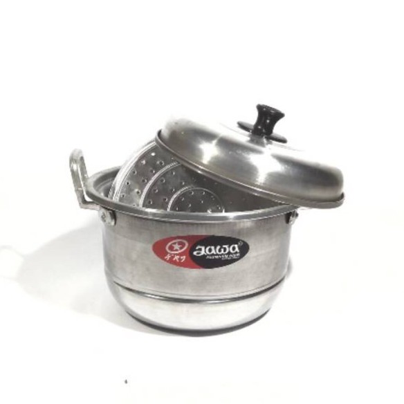 Dandang Panci 22 Cm Ekonomi Aluminium Jawa Maspion