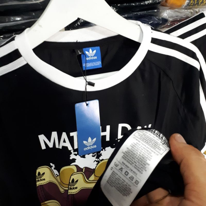 KAOS MATCHDAY ADIDAS HIGH QUALITY CASUAL HYPE FASHION PRIA