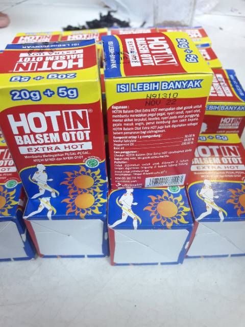 Balsem Hot In Otot Extra Hot 20gr + 5gr#hotin#