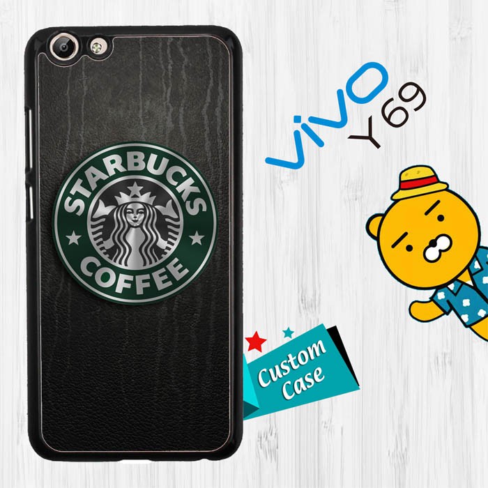 Starbucks Emboss O0722 Casing HP Vivo Y69 Custom Case Cover