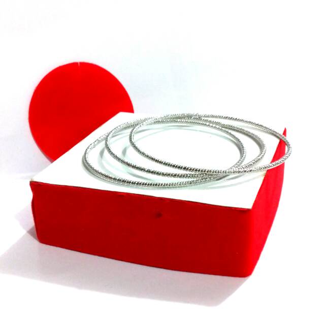 GELANG KERONCONG XUPING / GELANG SILVER ISI 3