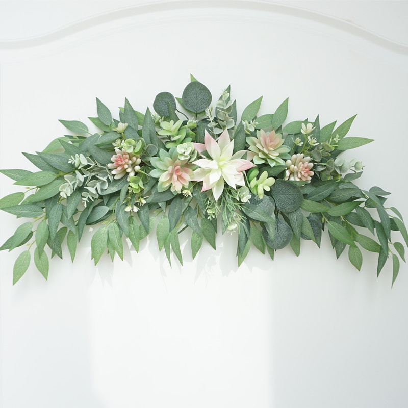 Daun Ruscus Willow Daun Plastik Palsu Artificial Daun Willow Leaf Dekorasi Wedding Pernikahan Hiasan Rumah