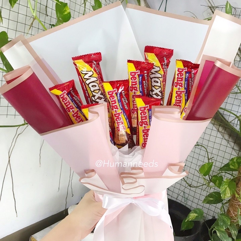 

Buket 10pcs bengbeng | Buket Valentine / Valentine gift hampers