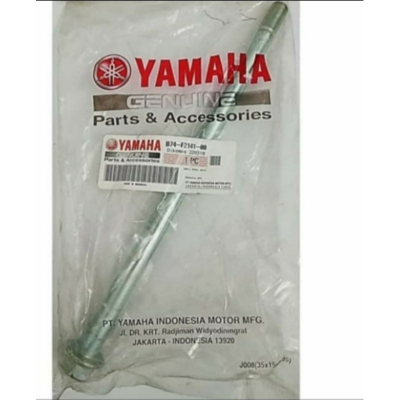 SHAFT AS SWING ARM XMAX X MAX ASLI ORI YAMAHA B74 F2141 00