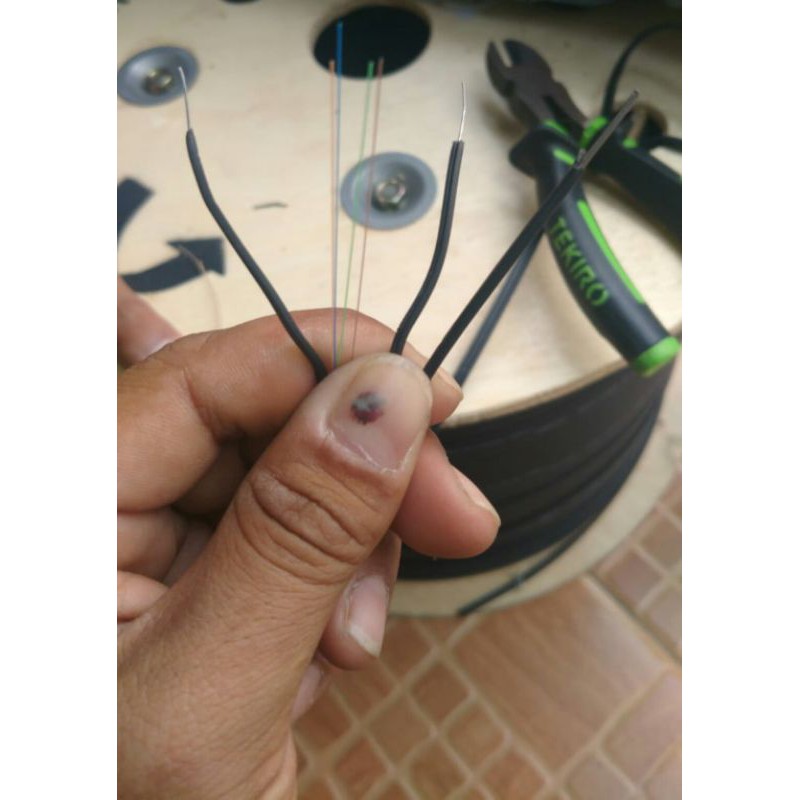 KABEL FO 4 CORE 3 SELING PERMETER/FIBER OPTIC 4 CORE