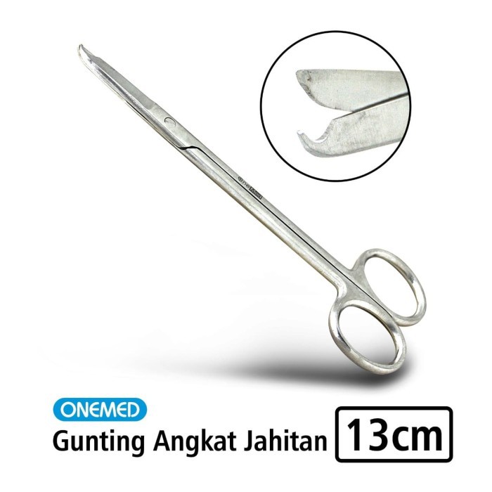 Gunting Angkat Jahitan Stainless Steel Onemed 13 Cm