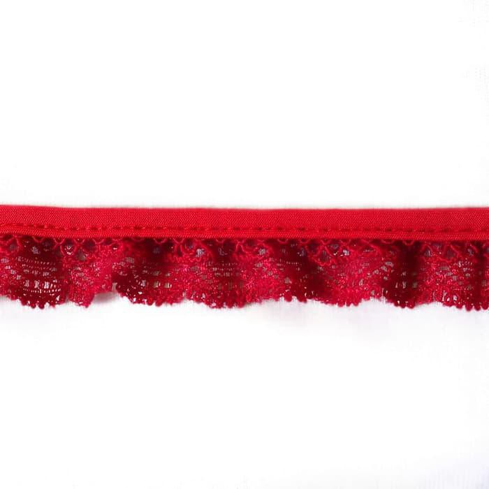 LINGERIE BAJU TIDUR MERAH (1160RBD) - BY FOLVA KIMOCHI ME 