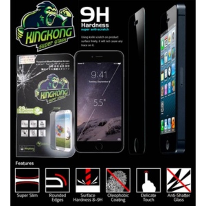 KINGKONG Tempered Glass Apple iPhone 6 Plus  6s Plus antigores screen guard Kaca original