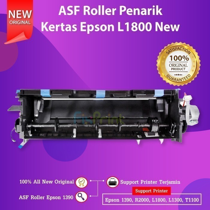 Penarik Kertas Asf Unit Epson1390 L1300 L1800 Blok Ori New