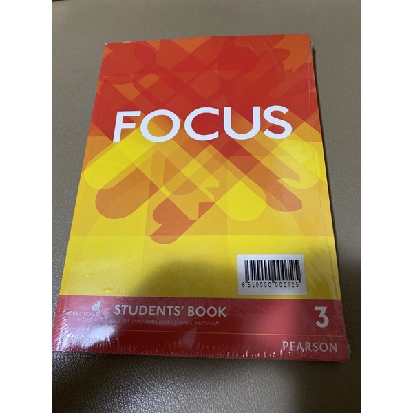 [BARU] FOCUS 3 PEARSON Bahasa Inggris, Students’ Book dan Workbook
