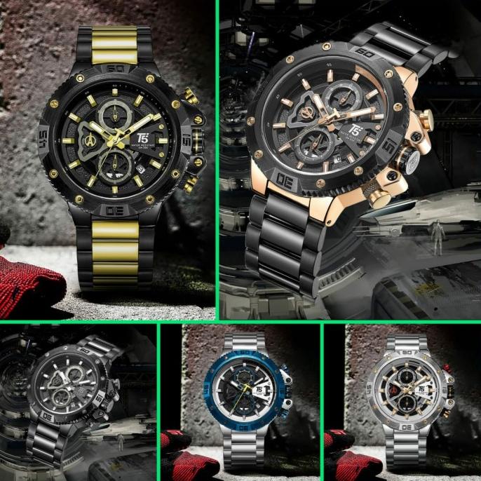 JAM TANGAN PRIA T5 H 3705 ORIGINAL