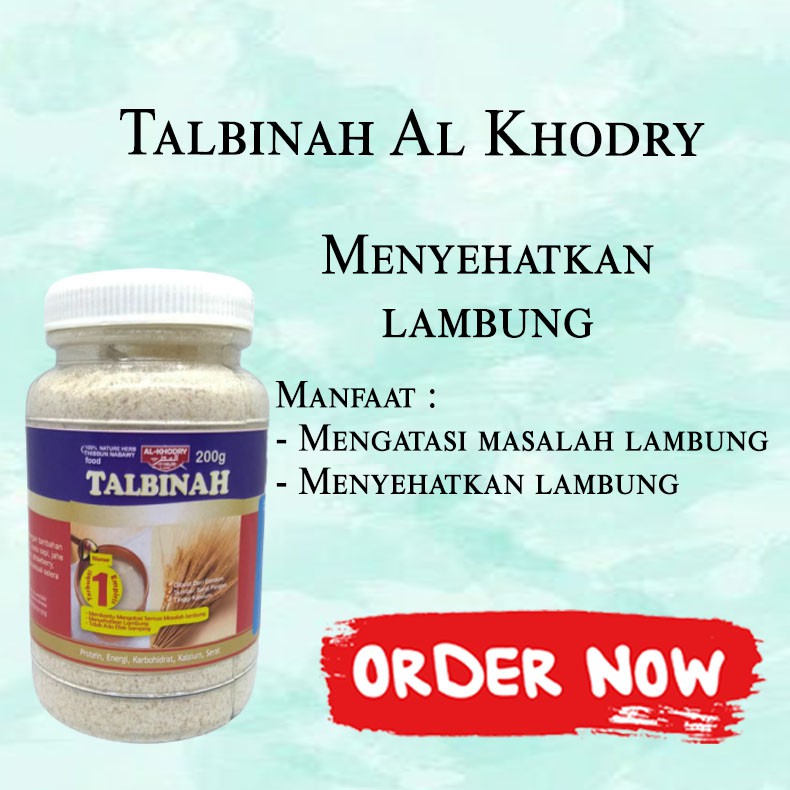 

Talbinah Al Khodry 200 Gram