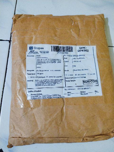 OmBotak Jas Hujan Jaket Celana Pop Polkadot 810 Plevia