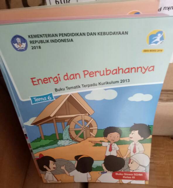 Harga paket buku dikbud tematik k13 kelas 3 tema 6,7,8 edisi revisi 2018