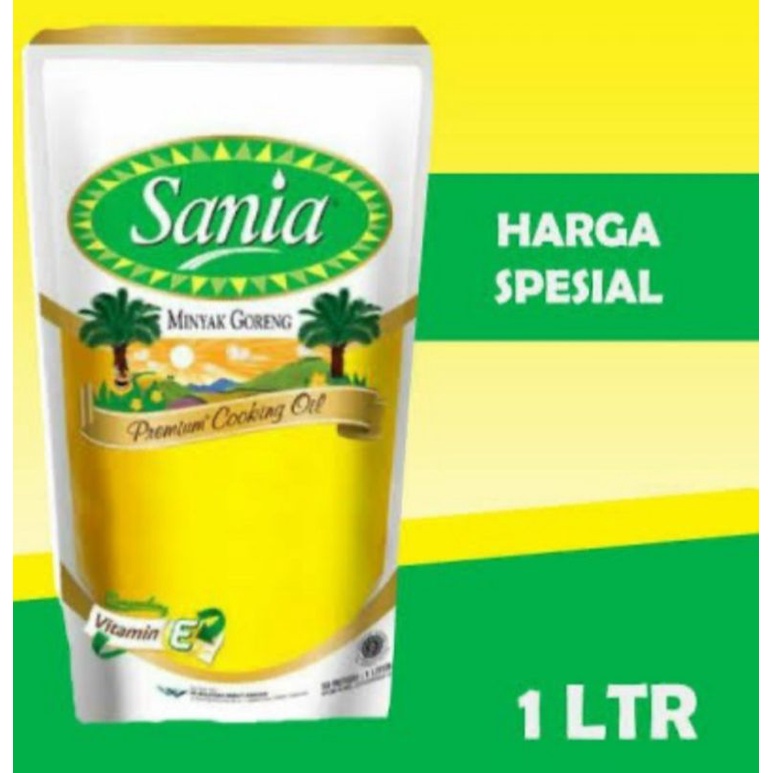 

Minyak goreng 1 Liter Sania, Sovia, filma Fortune minyak Goreng 1000 ml