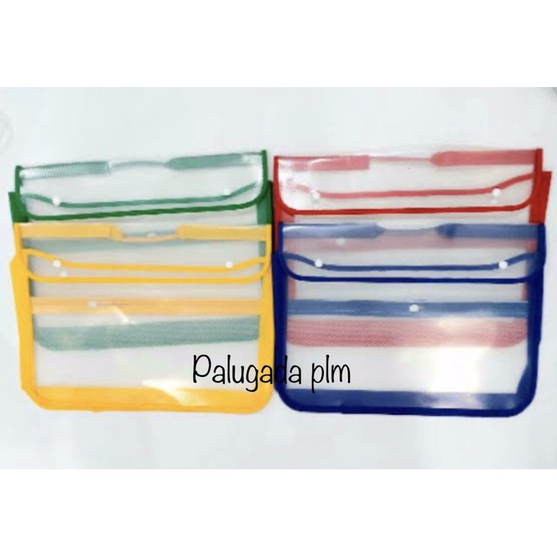 

ZIPPER BAG (MAP JALA) dengan kancing dan pegangan