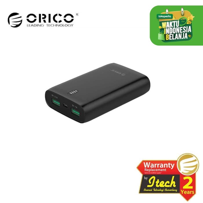 Powerbank orico 6000mah 2 port Usb A Scharge firefly m6 - power bank smart 6000 mah fast charging m-6